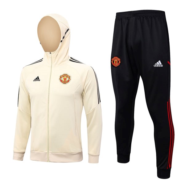 Chandal Con Capucha Manchester United 2023-2024 Amarillo